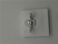 Anello Gioielleria Dossena  Donna in Oro bianco Diamante ANOR-258-253